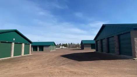 Exterior storage units at ABC Easy Storage.
