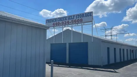 Exterior of French Creek Storage facility.