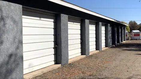 Exterior of storage units at Osprey Storage Hwy 47.