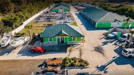 Aerial view of PG-17 Storage facility.