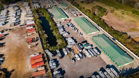 Aerial view of PG-17 Storage facility.