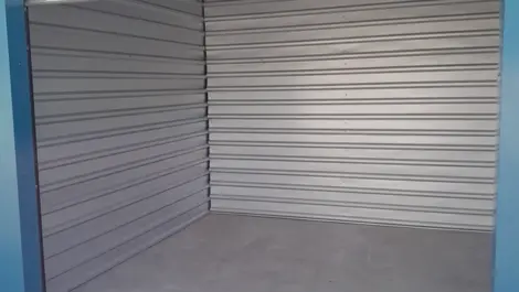 Clean self storage unit with roll-up door at Hugill Self Storage East.