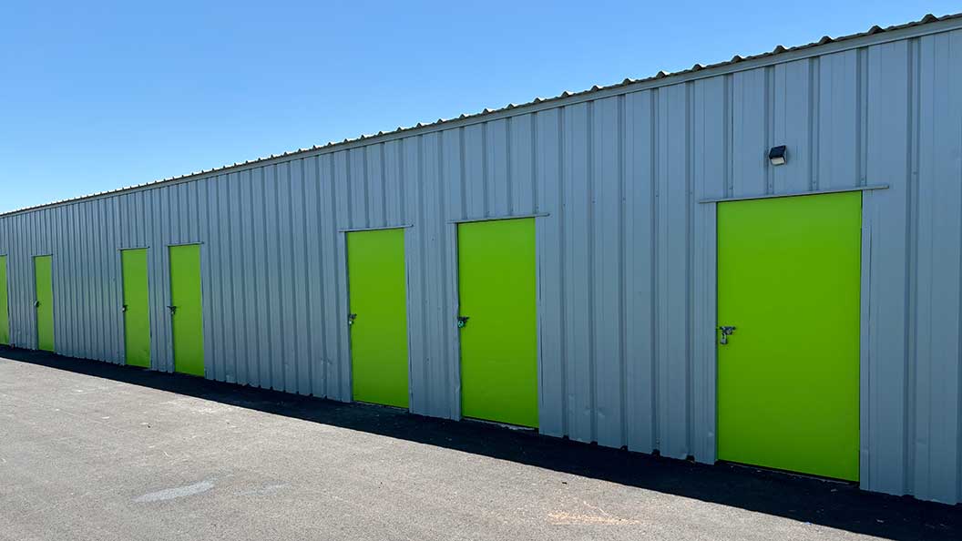 Mountain Vista Mini Storage outdoor storage.