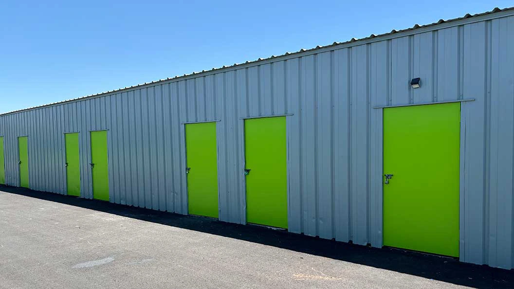 Mountain Vista Mini Storage outdoor storage.