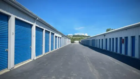 Exterior of outdoor units at French Creek Self Storage facility
